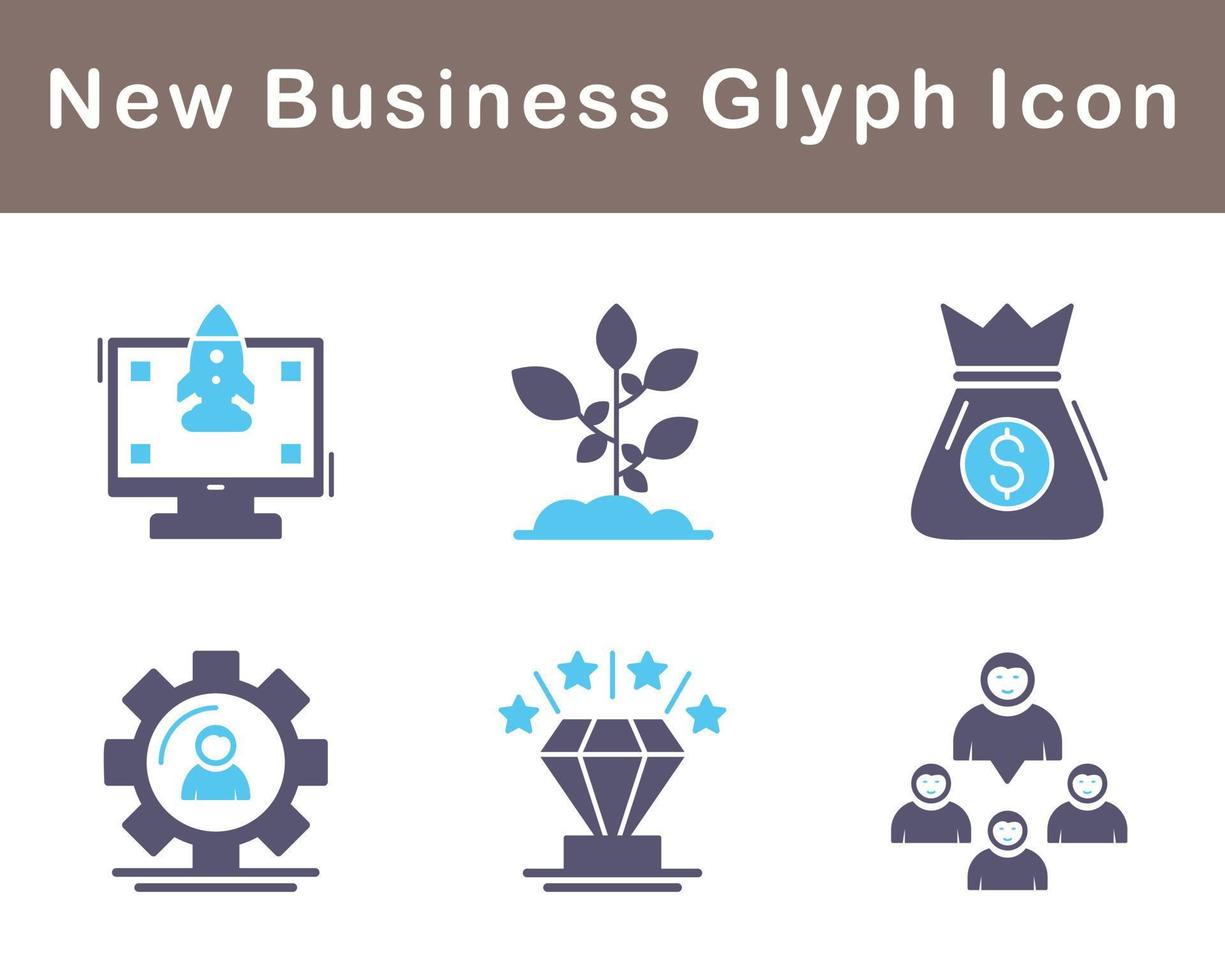 New Business Vector Icon Set