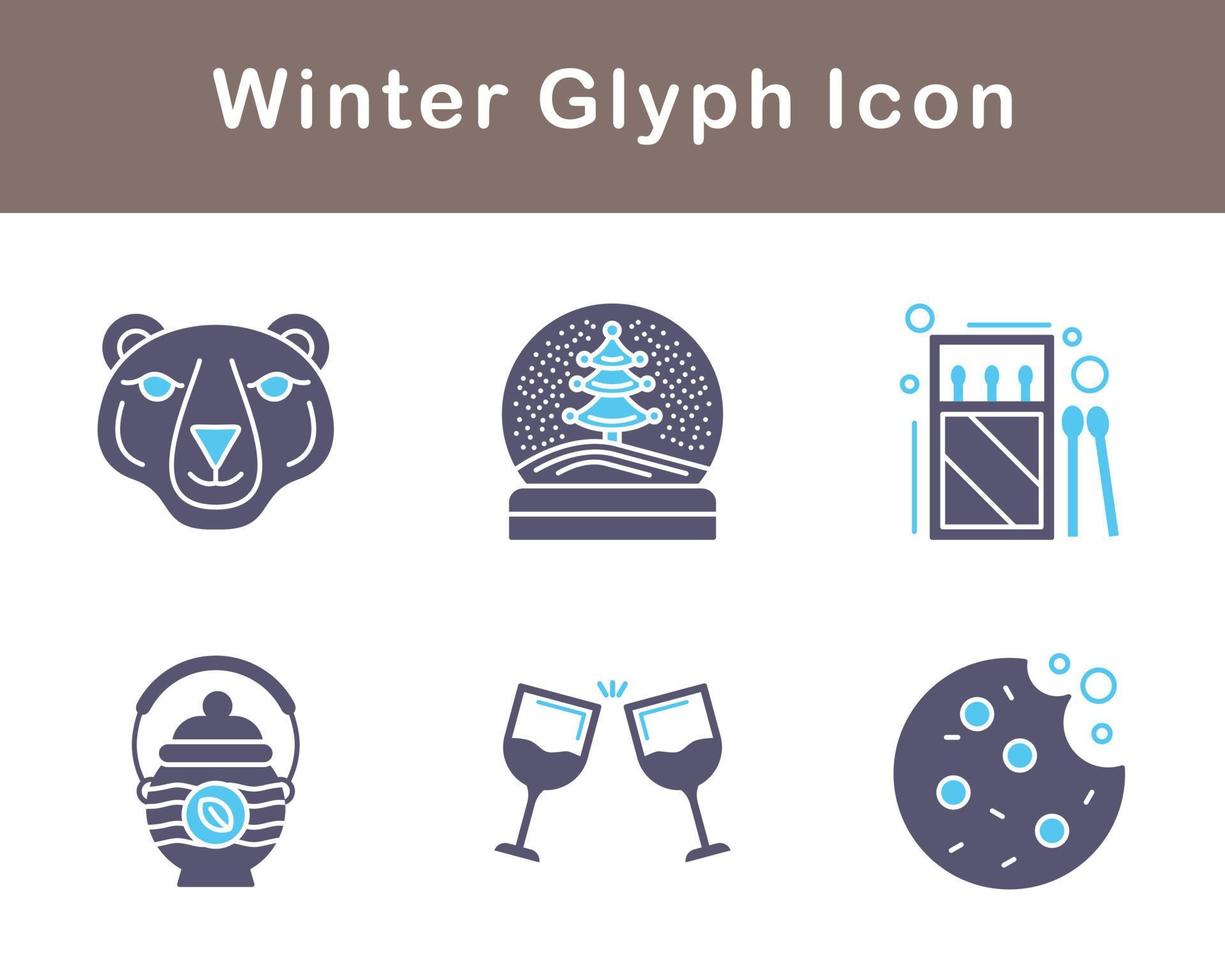 Winter Vector Icon Set