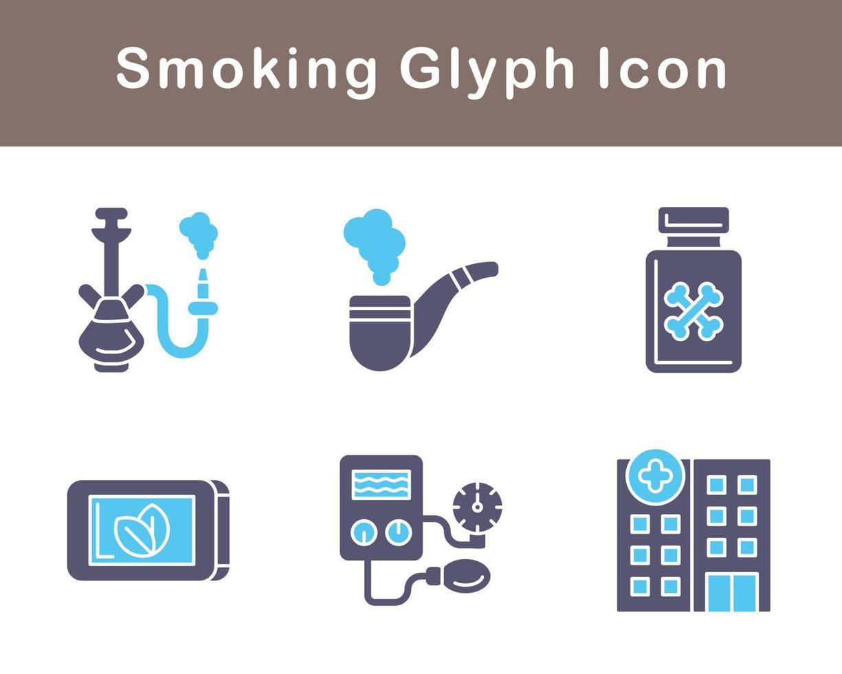 Smoking Vector Icon Set