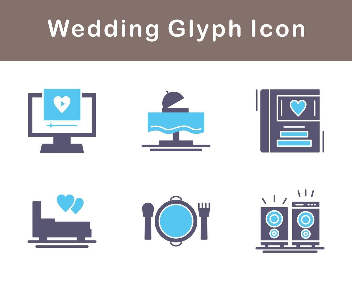 Wedding Vector Icon Set