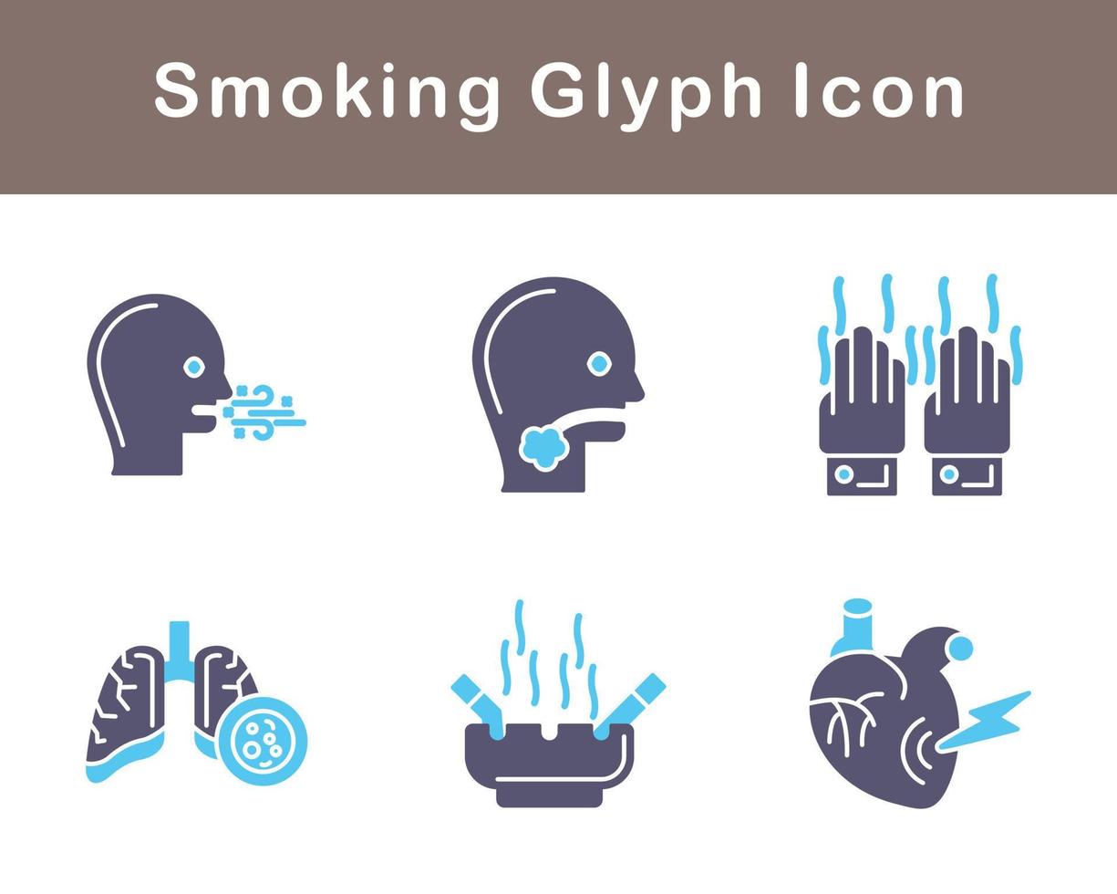 Smoking Vector Icon Set