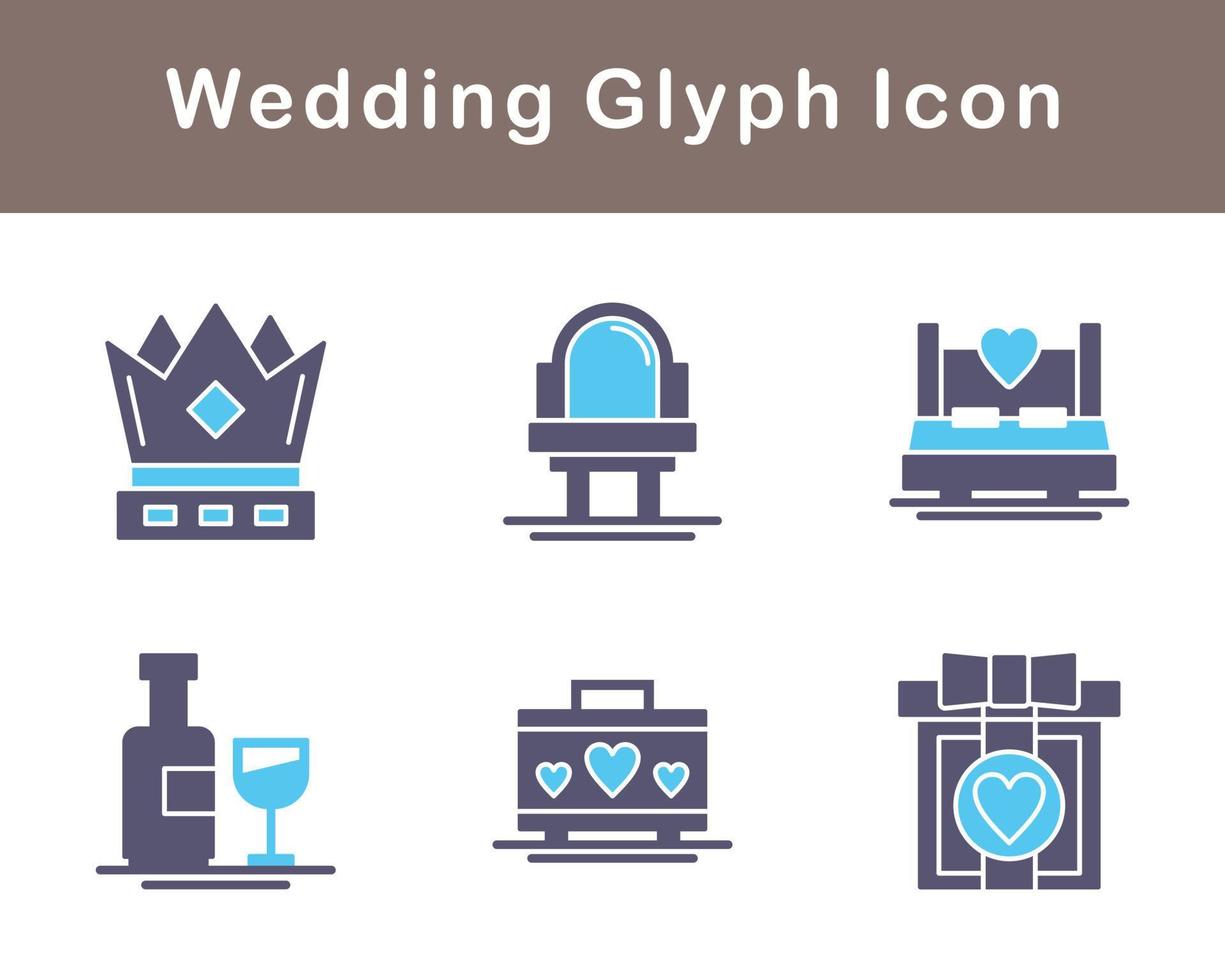 Wedding Vector Icon Set