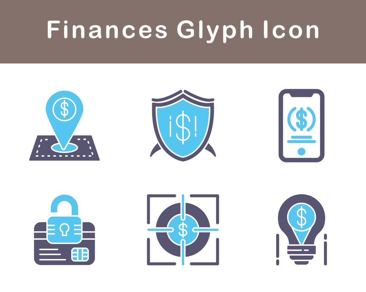 Finances Vector Icon Set