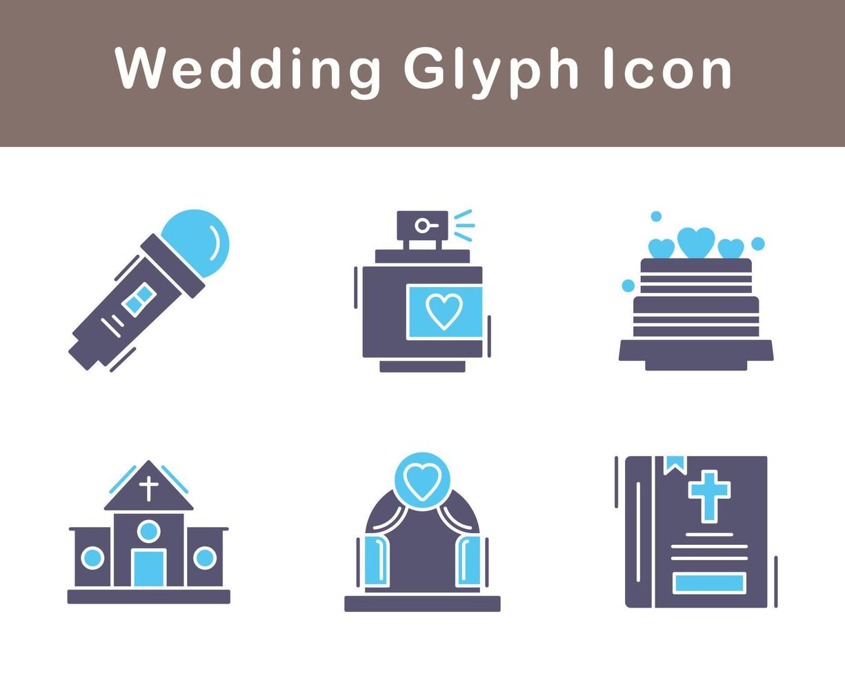 Wedding Vector Icon Set