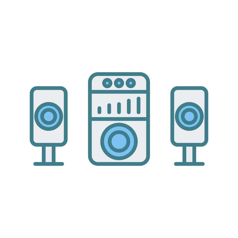 Sound System Unique Vector Icon