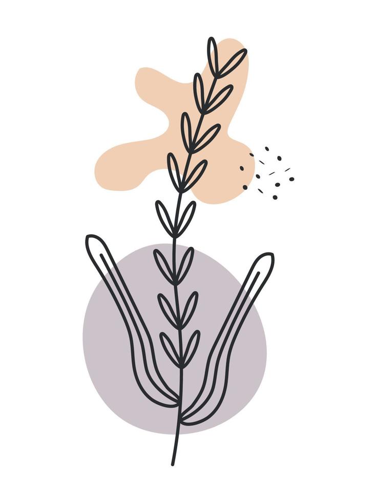 nature plant icon vector