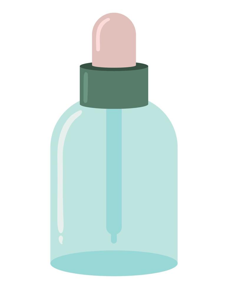 cosmético cuentagotas diseño vector