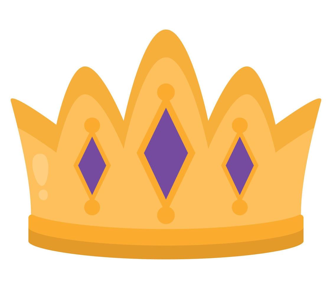 colored crown illustration vector