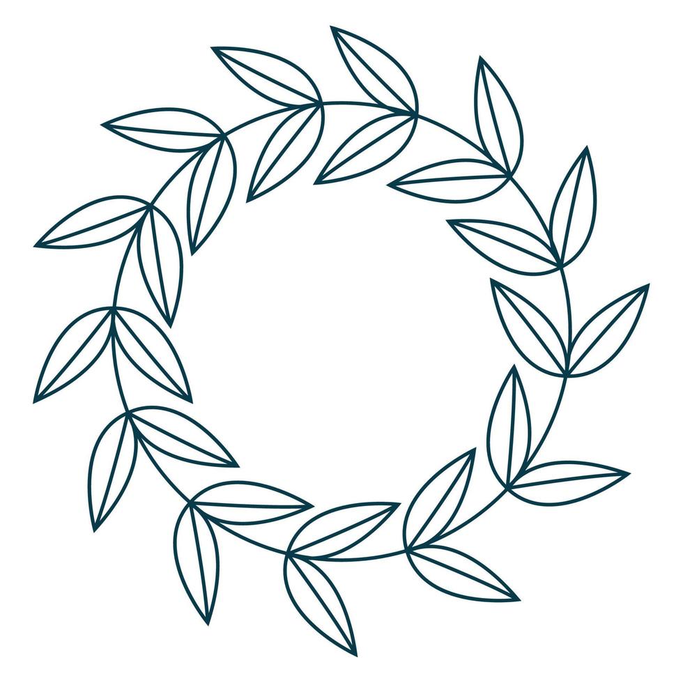 natural ornament design vector