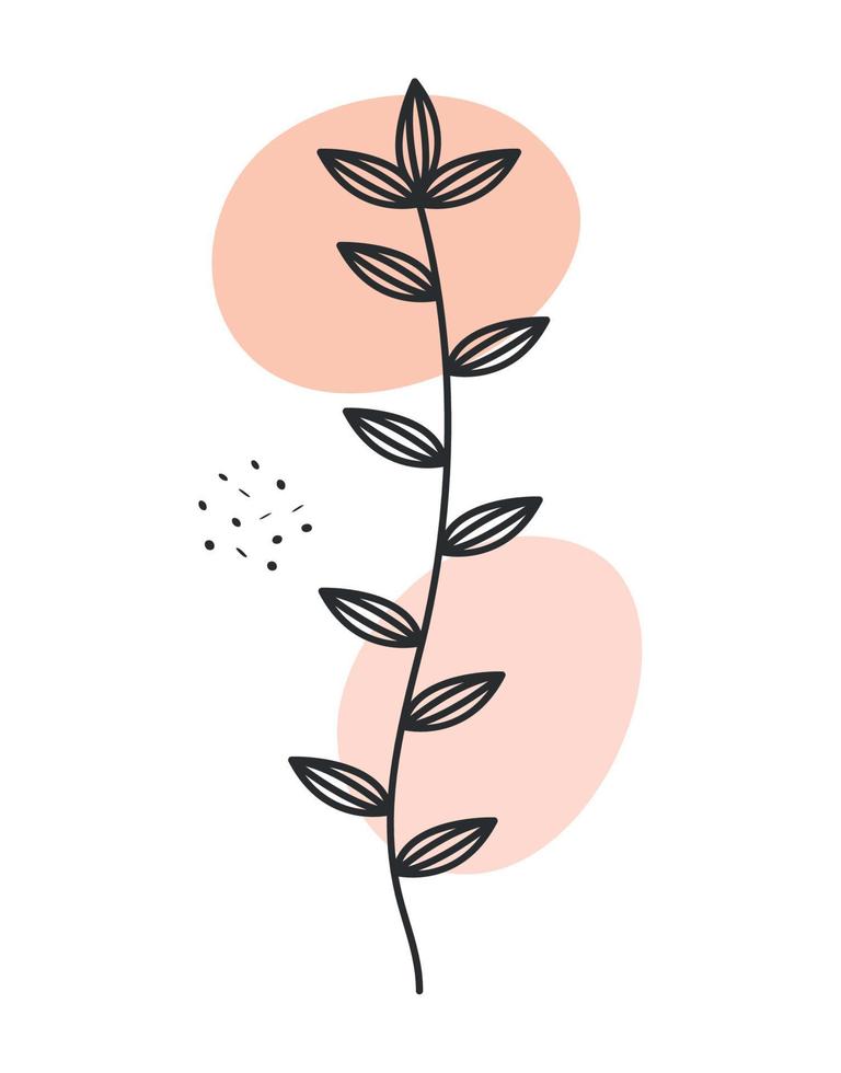 nature plant icon vector