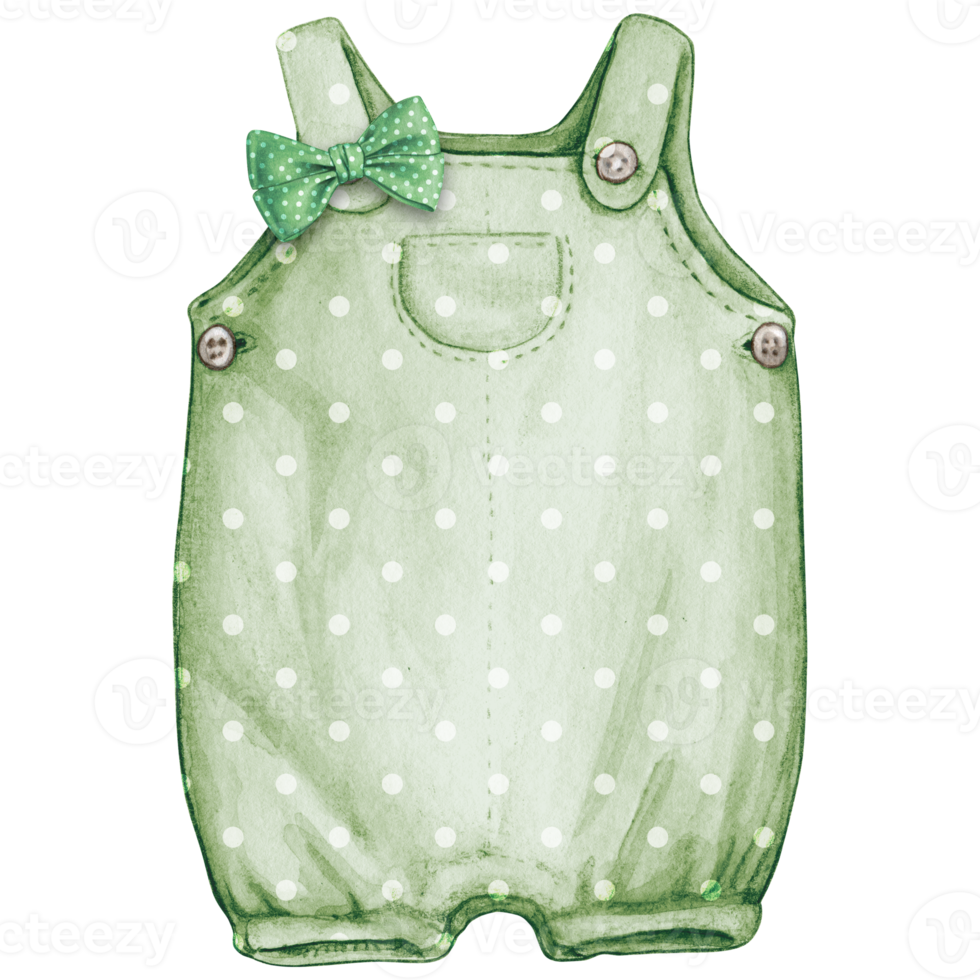 waterverf hand- getrokken baby kleren png