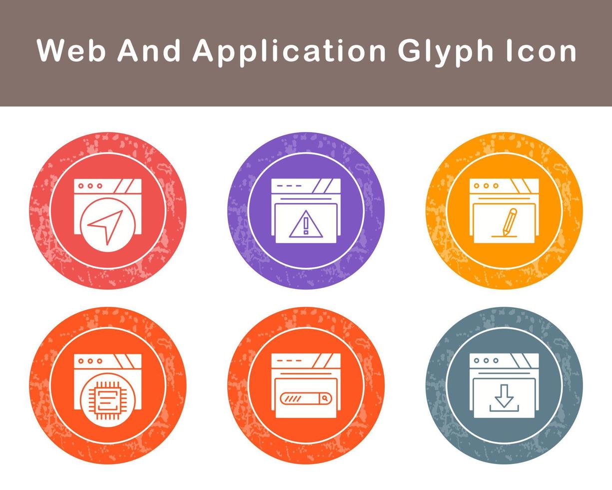 Web And Application Vector Icon Set