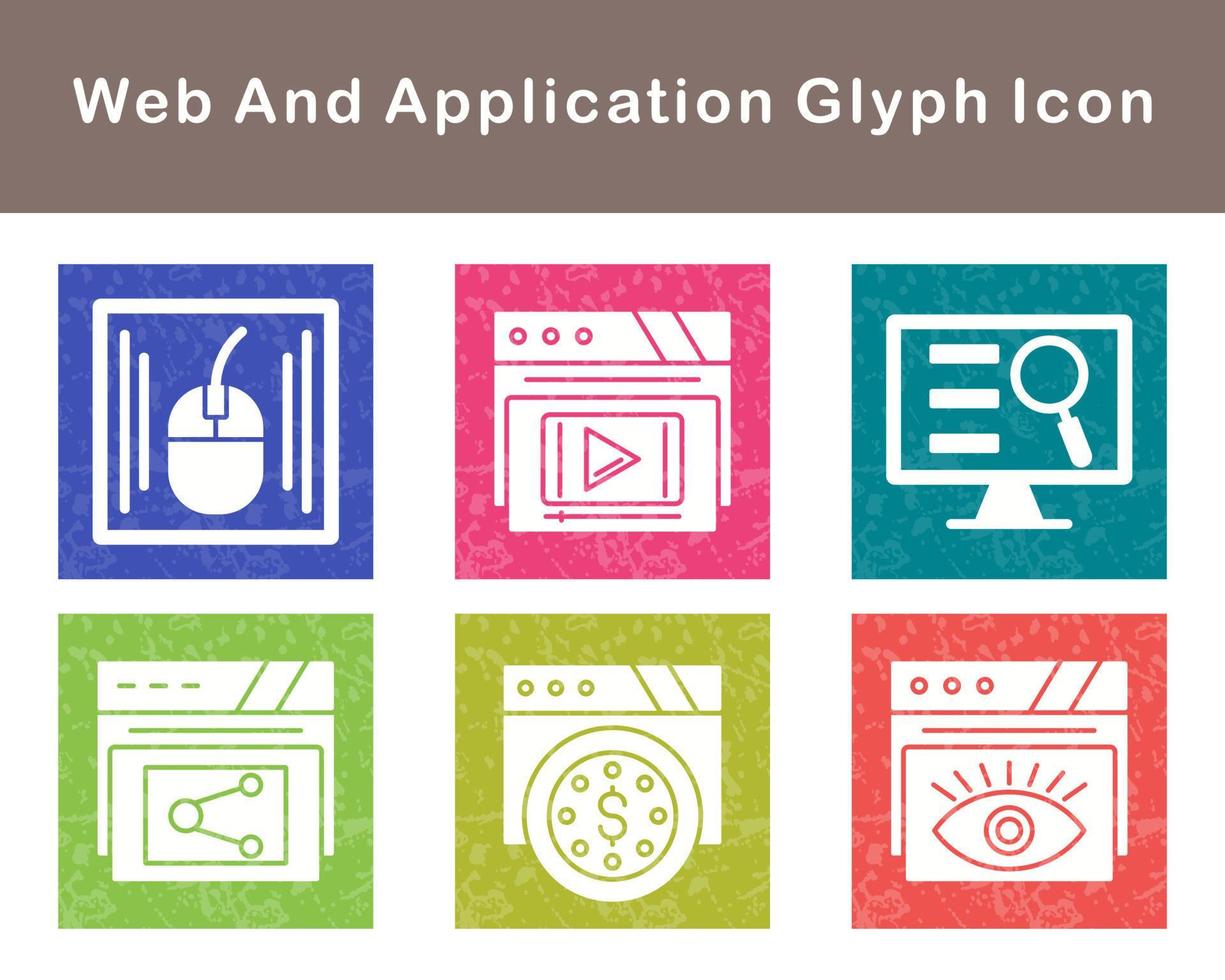 Web And Application Vector Icon Set