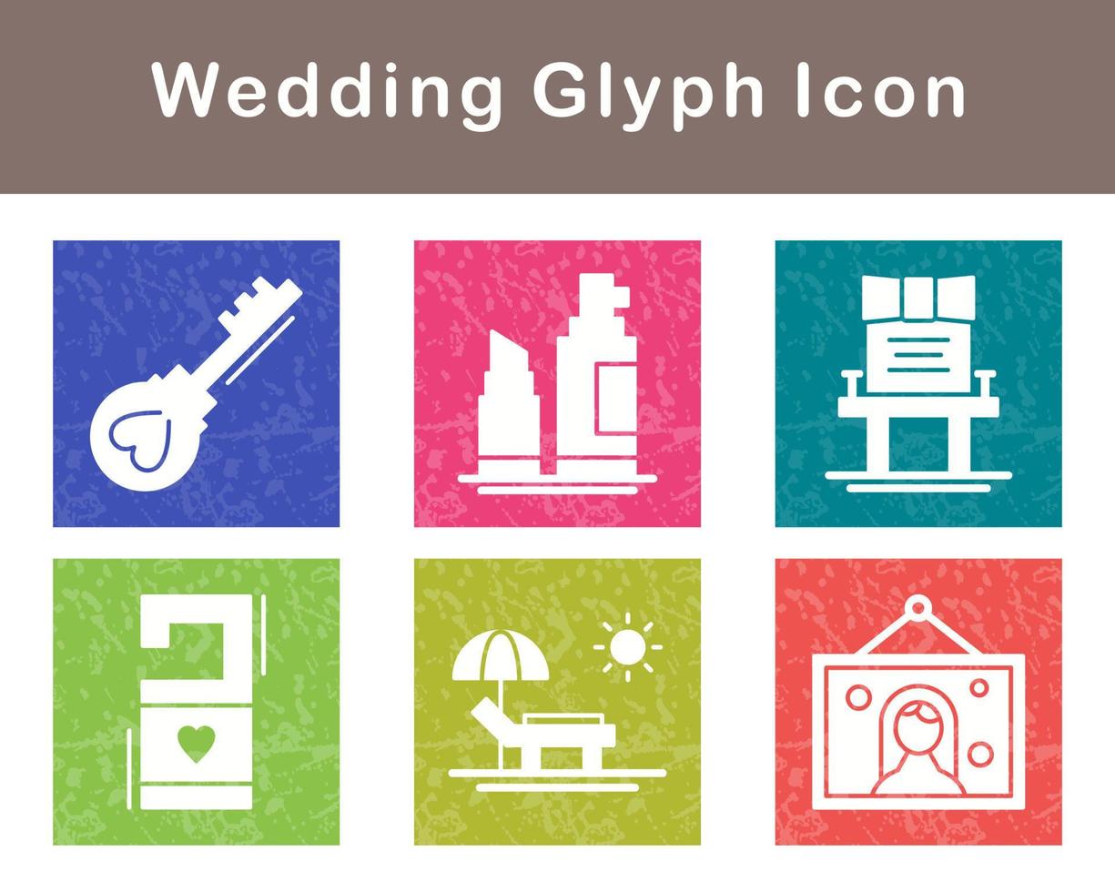 Wedding Vector Icon Set