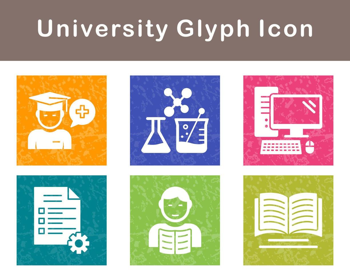 university Vector Icon Set