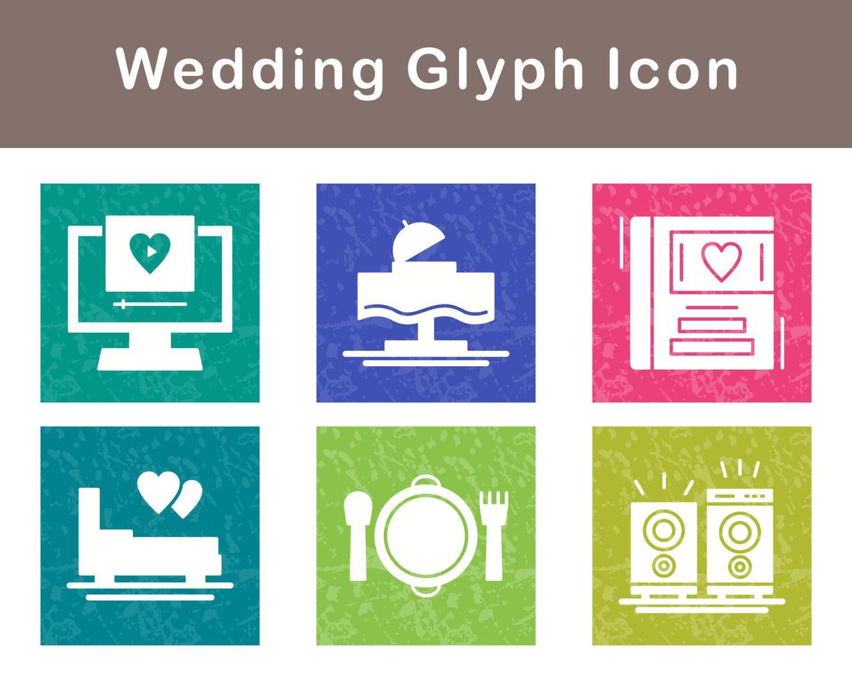 Wedding Vector Icon Set