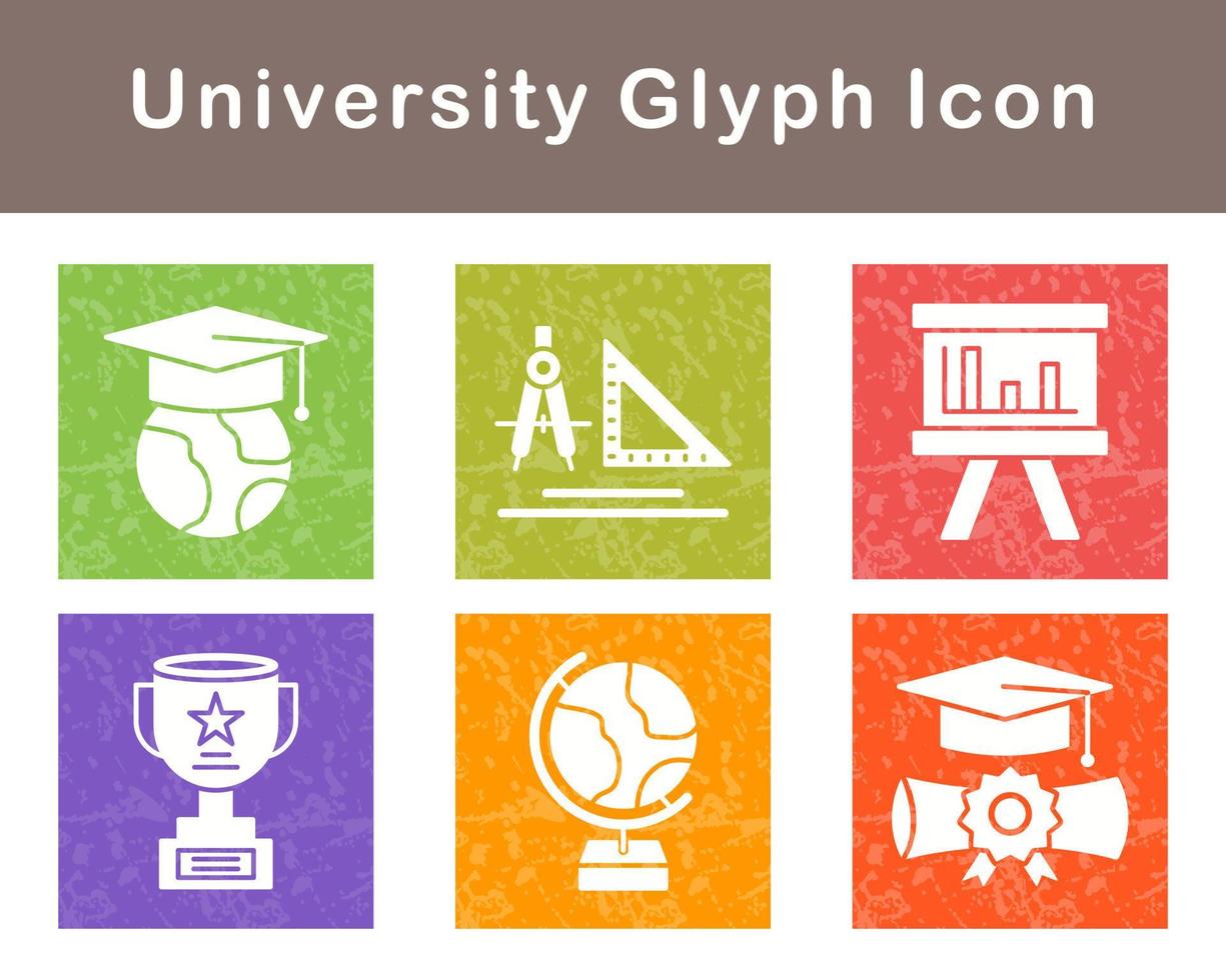 university Vector Icon Set