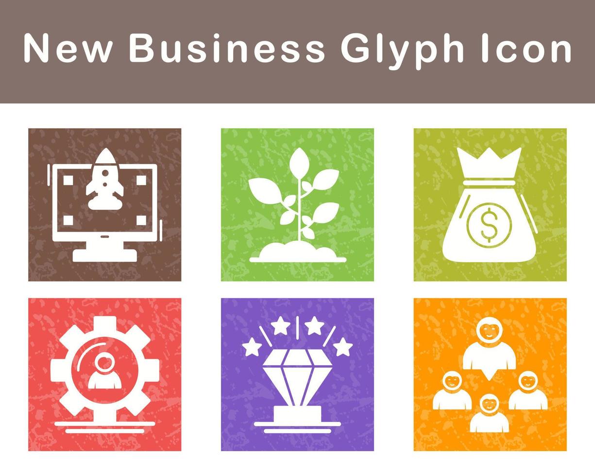 New Business Vector Icon Set