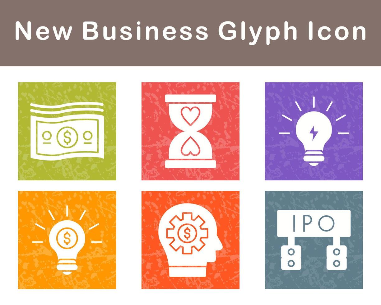 New Business Vector Icon Set