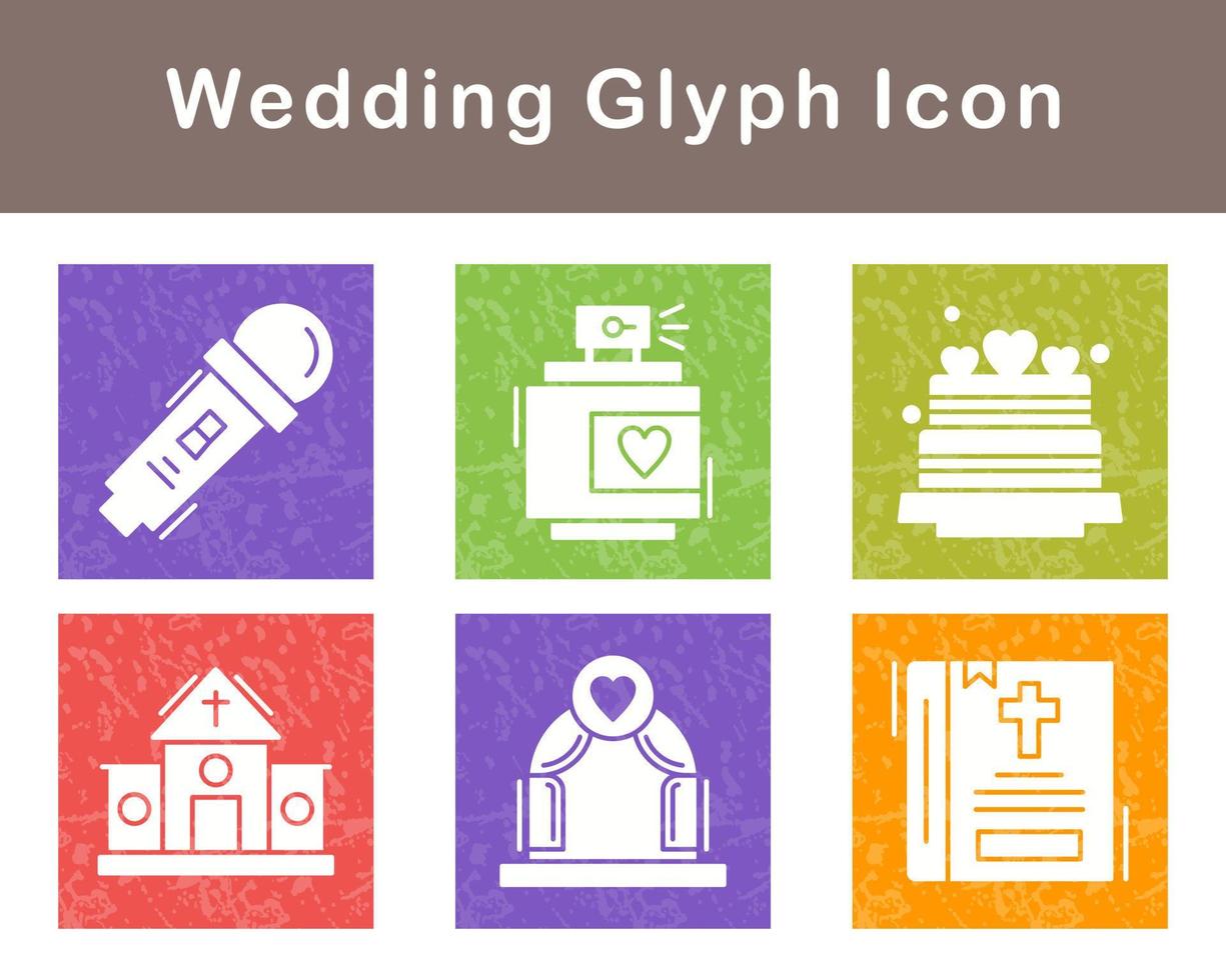 Wedding Vector Icon Set