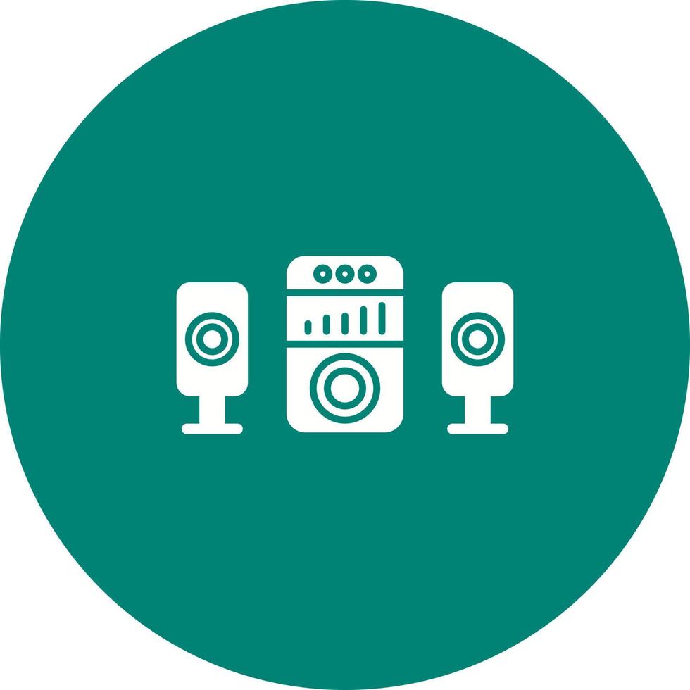 Sound System Unique Vector Icon