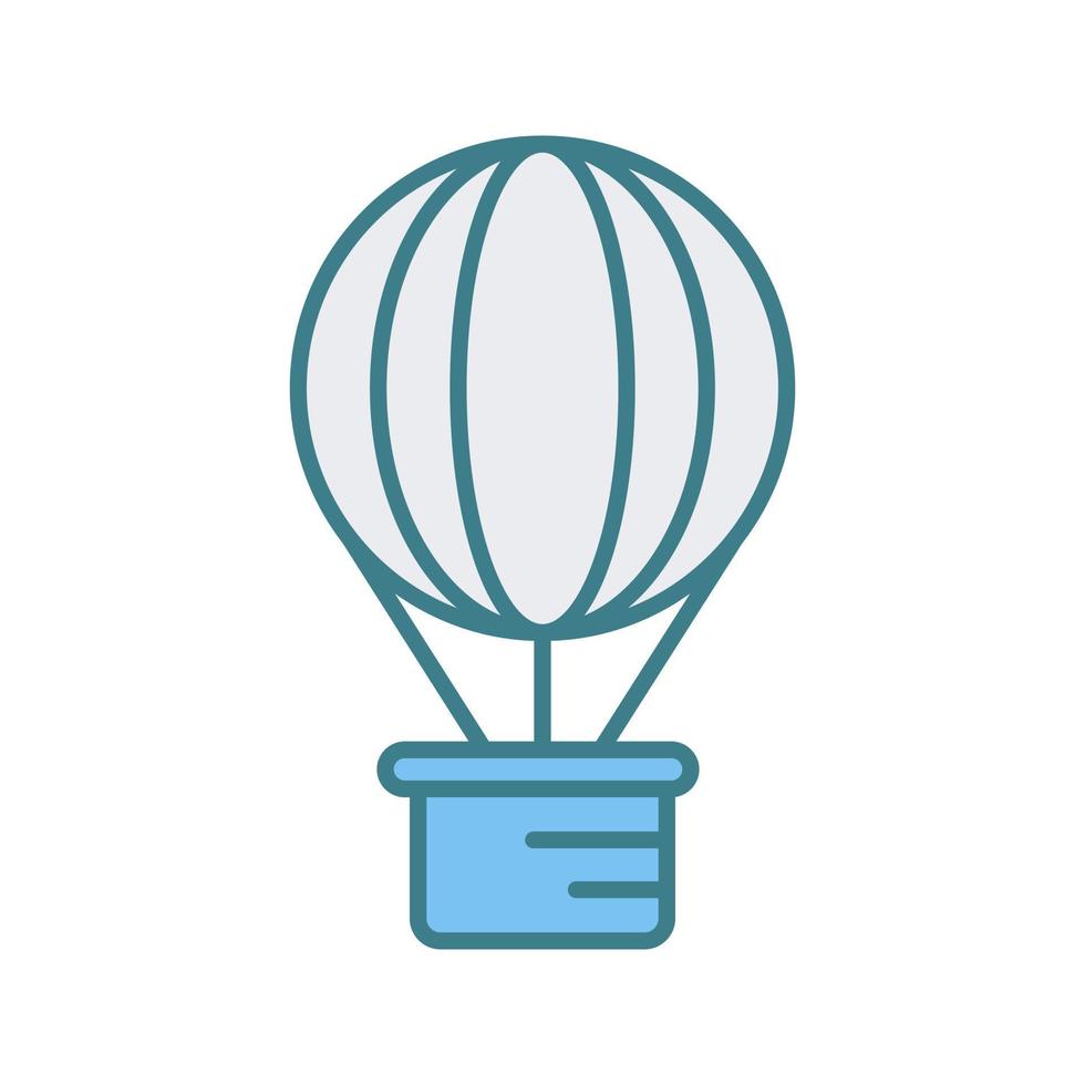 Hot Air Balloon Vector Icon