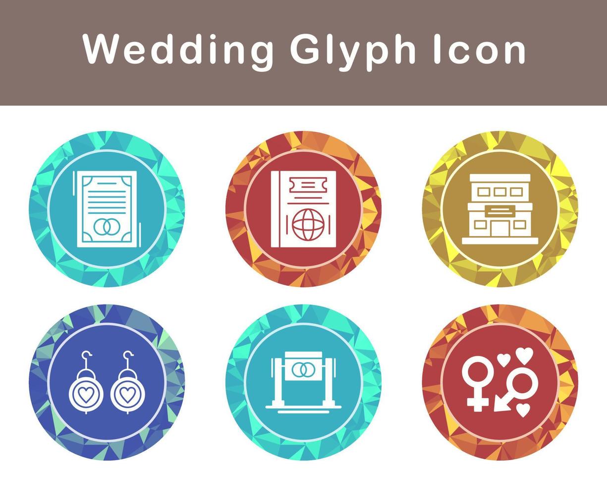 Wedding Vector Icon Set