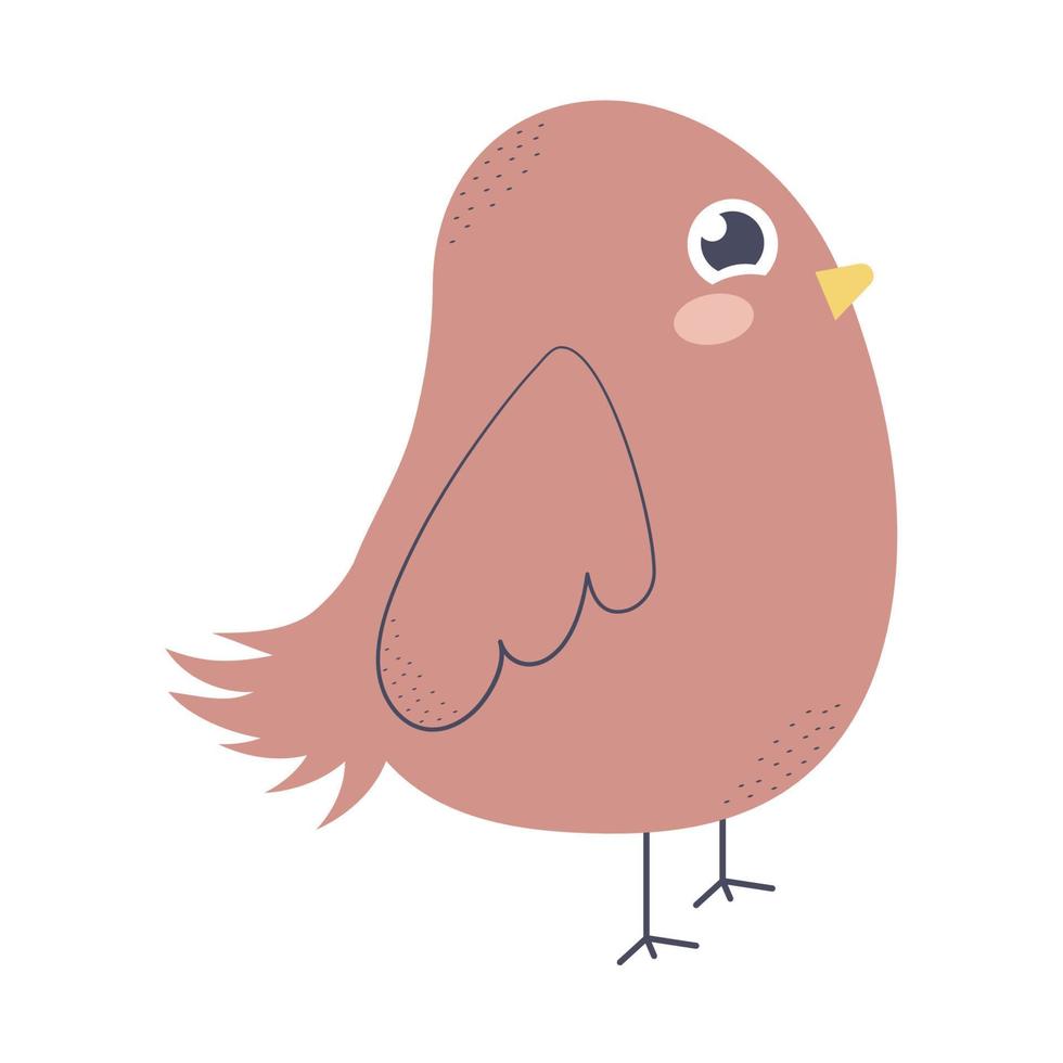 cute chick design vector