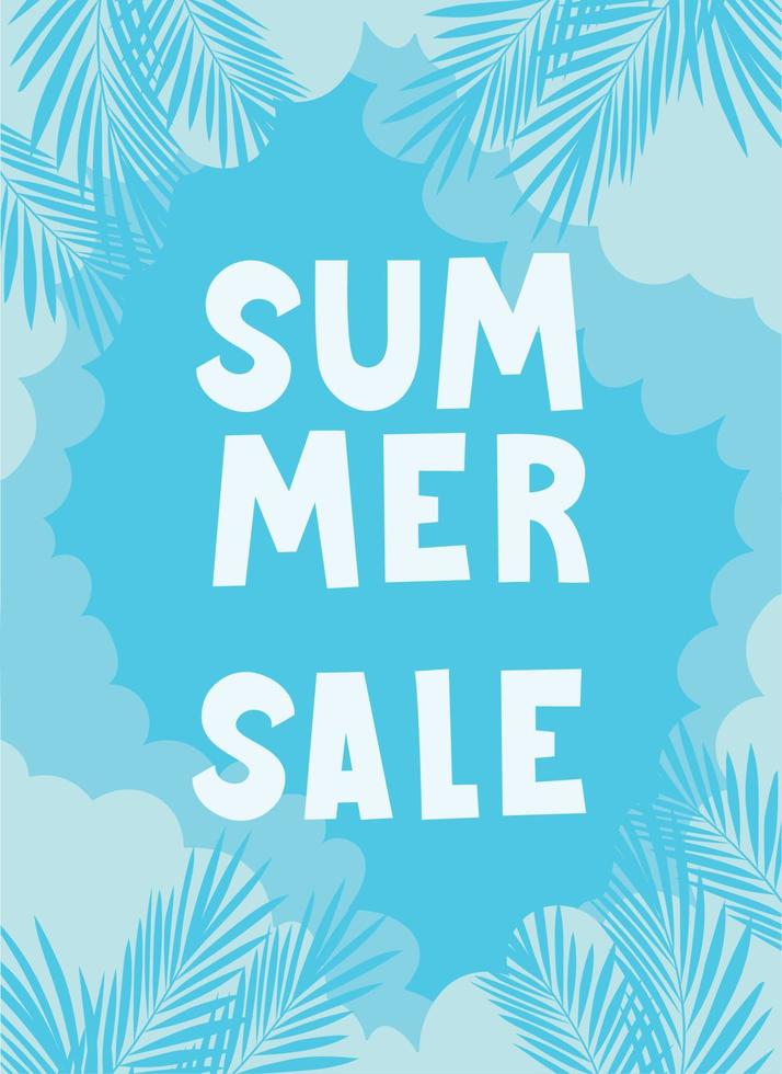 summer sale card 21382440 Vector Art at Vecteezy
