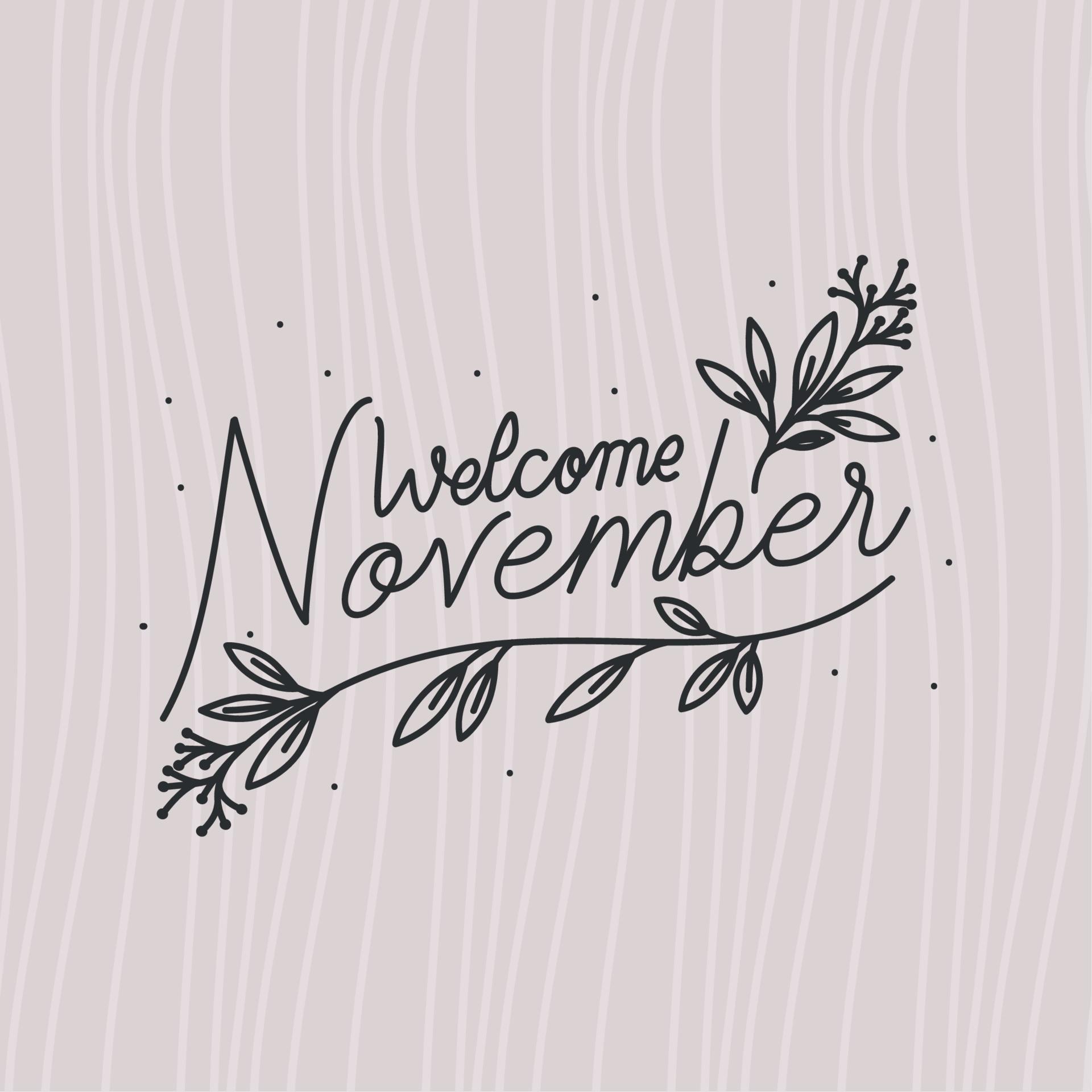 cartel of november 21382446 Vector Art at Vecteezy