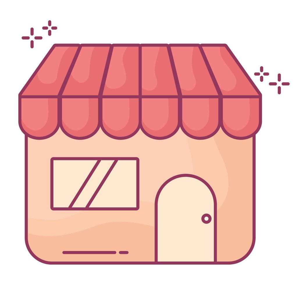 pink store design vector