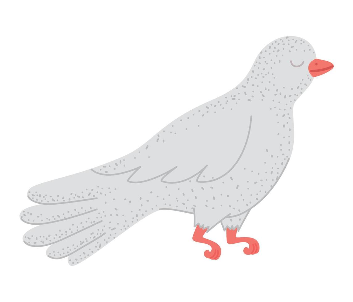 cute dove design vector