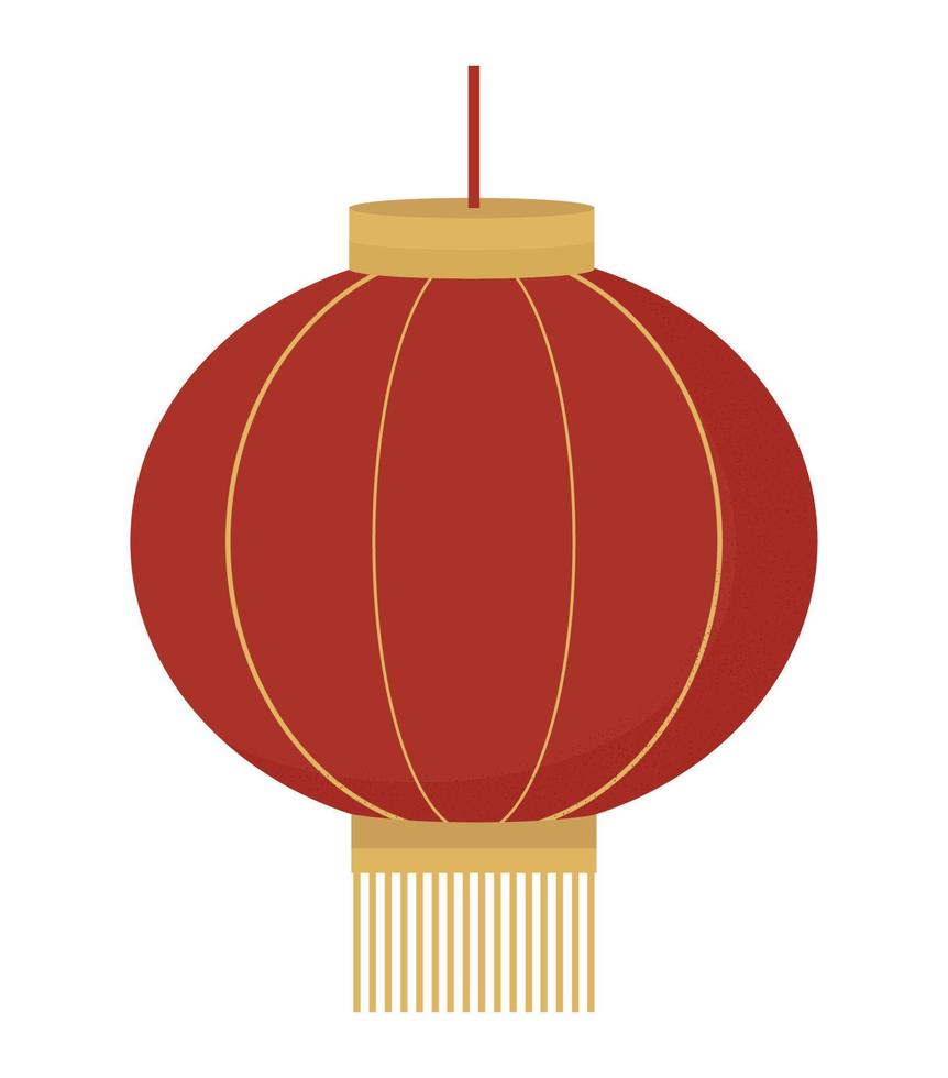 asian lamp design vector