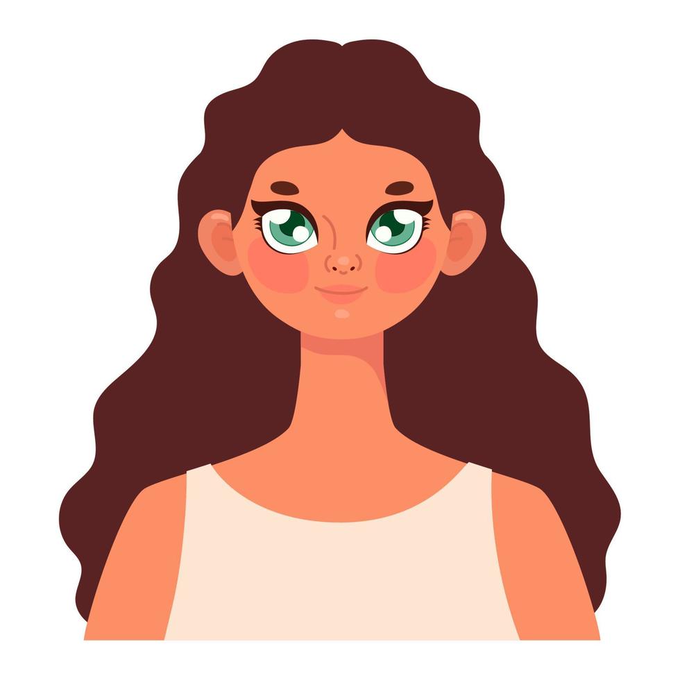 nice woman design vector