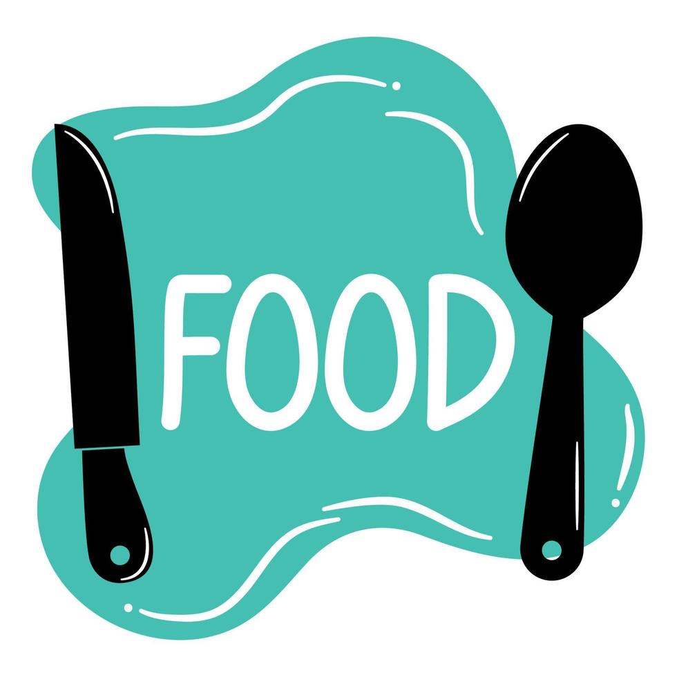 knife and spoon 21383020 Vector Art at Vecteezy