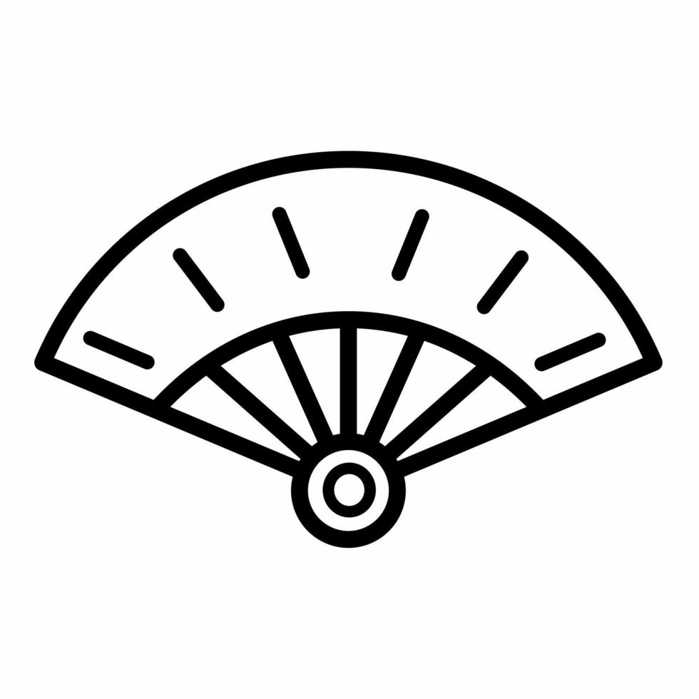 Fan icon illustration. Stock vector. vector