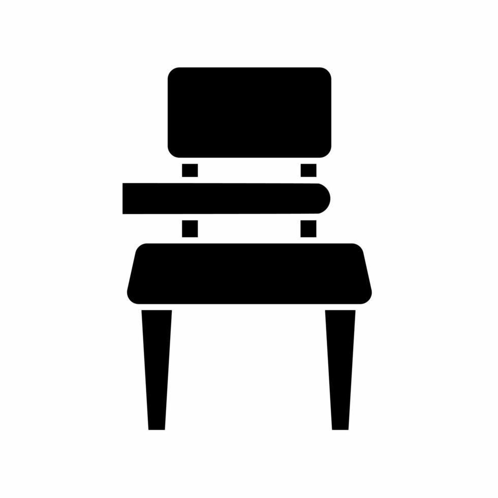 Chair icon illustration. Stock vector. vector
