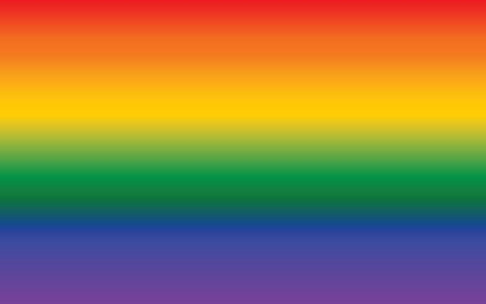 LGBT gradient. Banner. Rainbow colors vector
