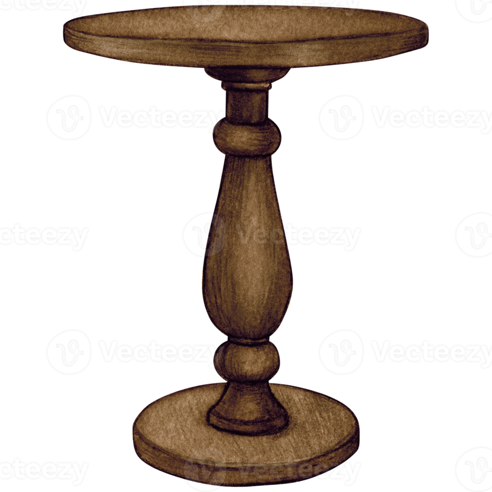 Empty cake stand, table top png