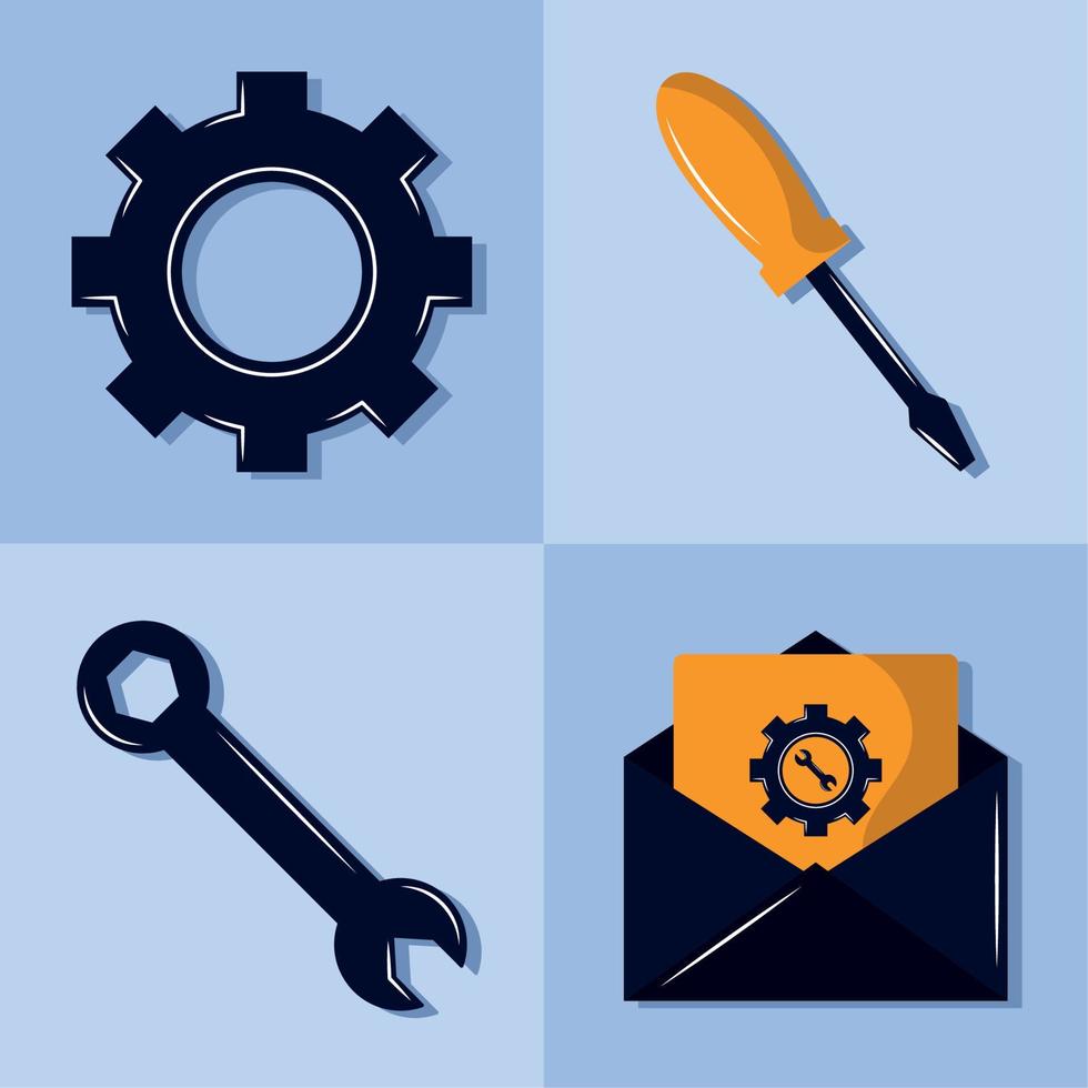 technical service items vector