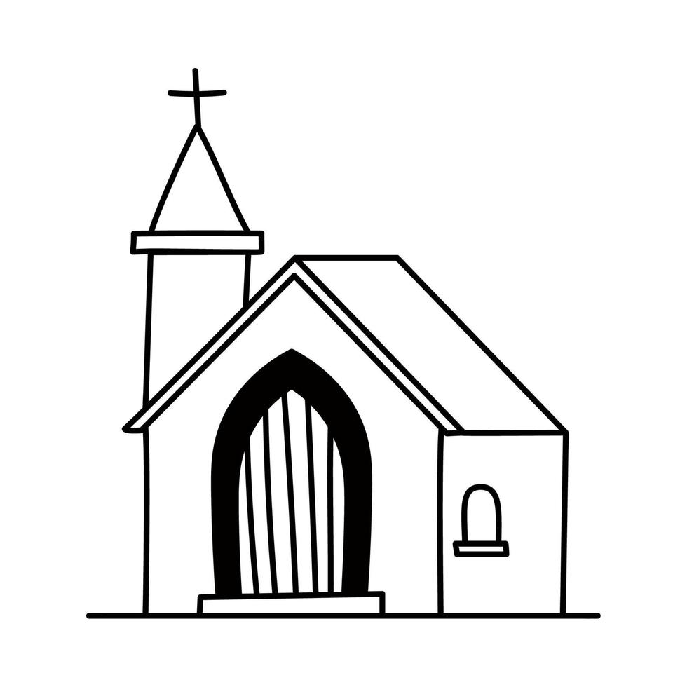 big church design vector
