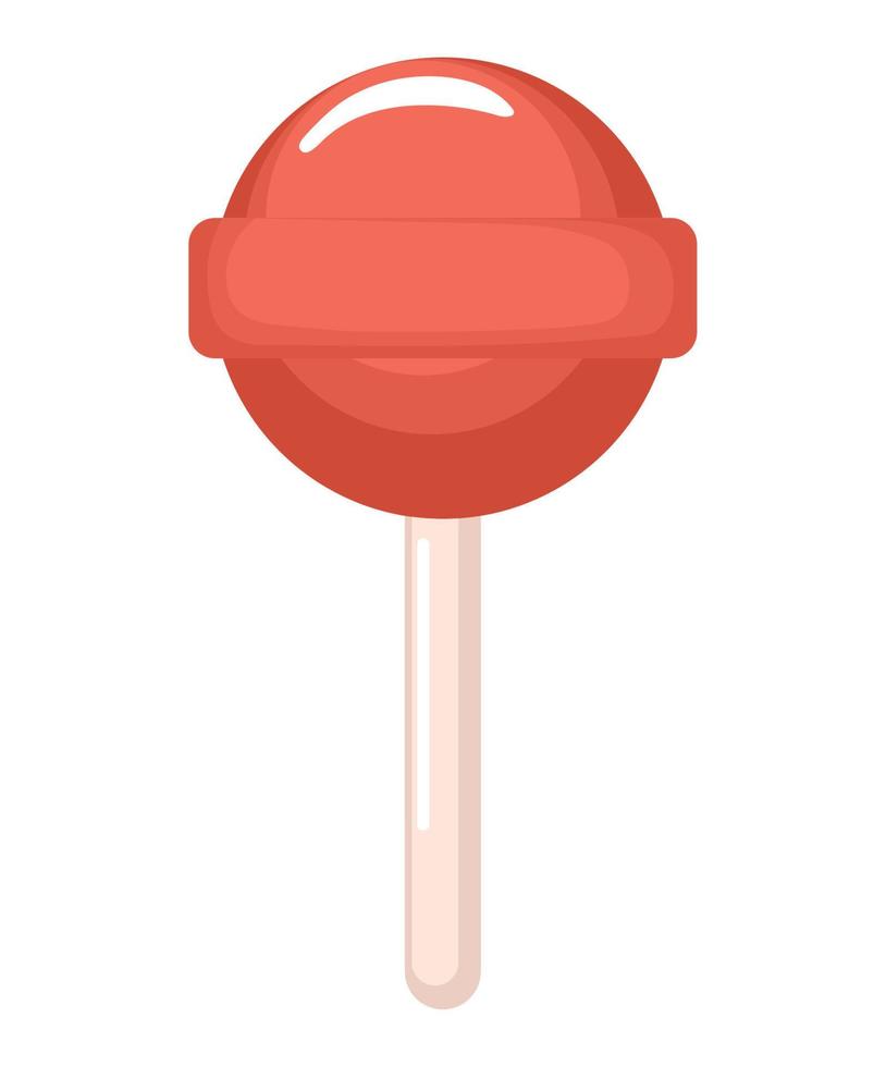 candy in stick design vector