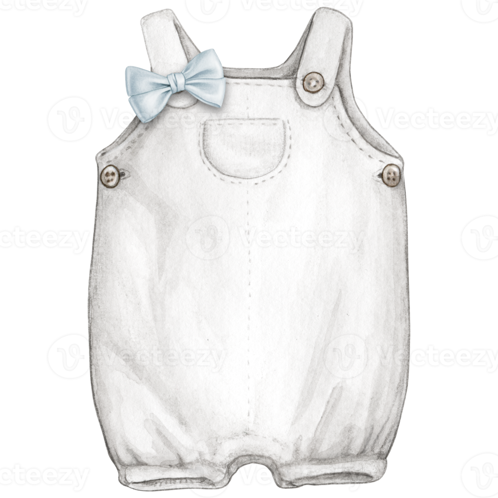 waterverf hand- getrokken baby kleren png