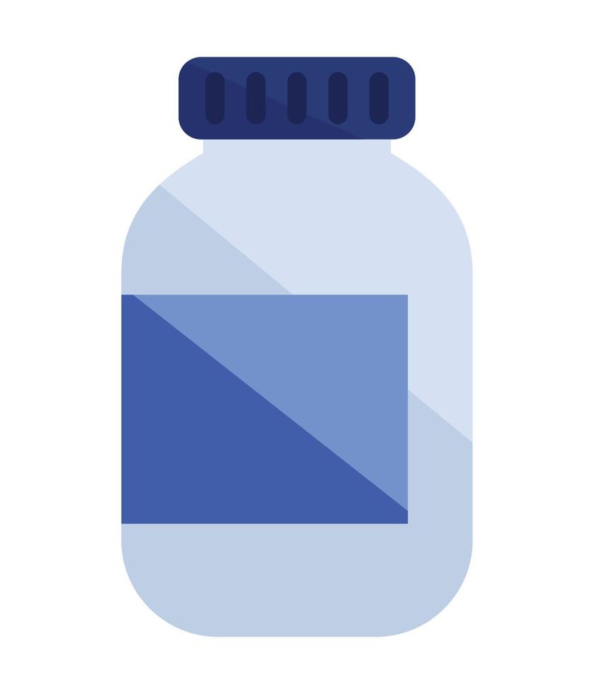 medicine bottle design vector