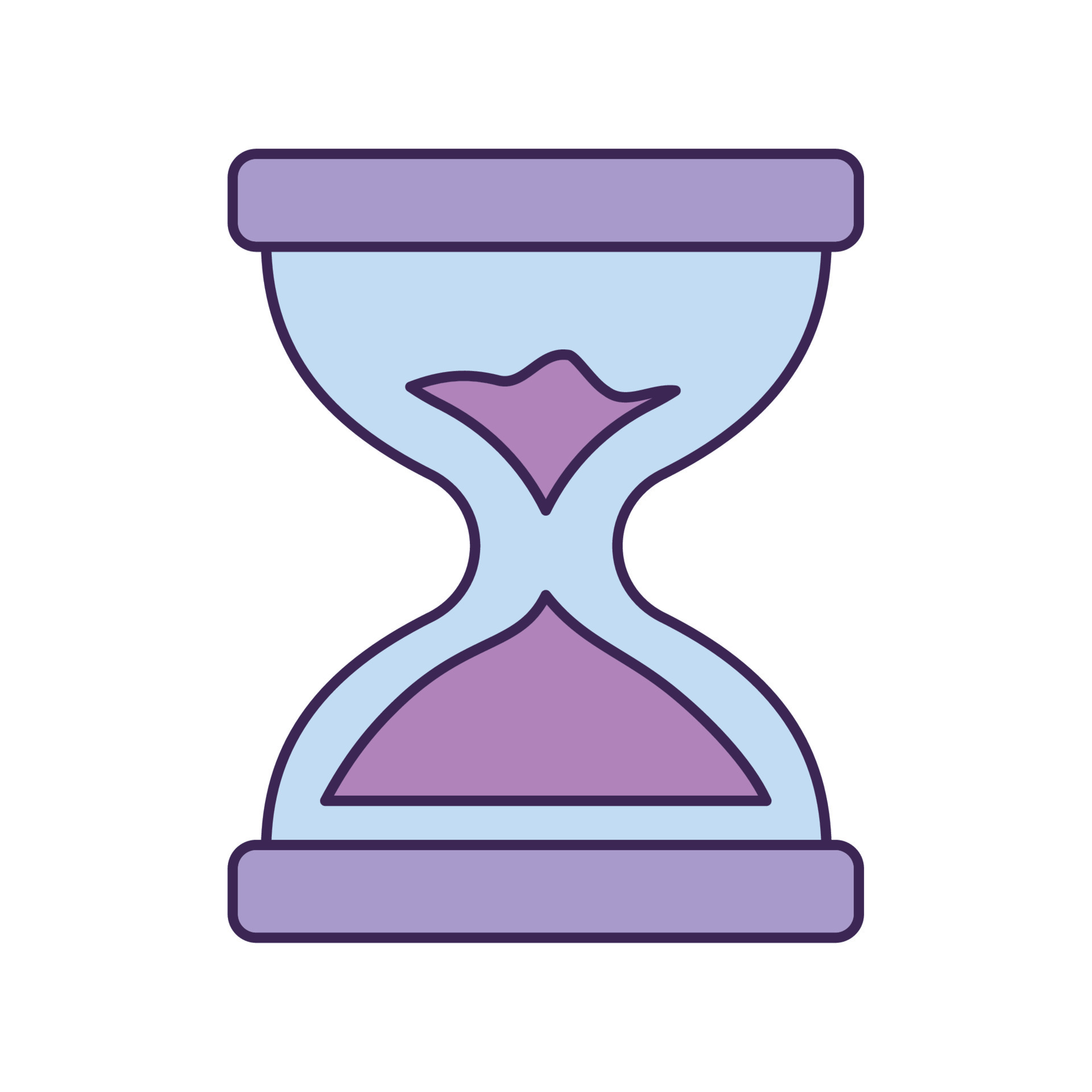 purple hourglass design 21385268 Vector Art at Vecteezy