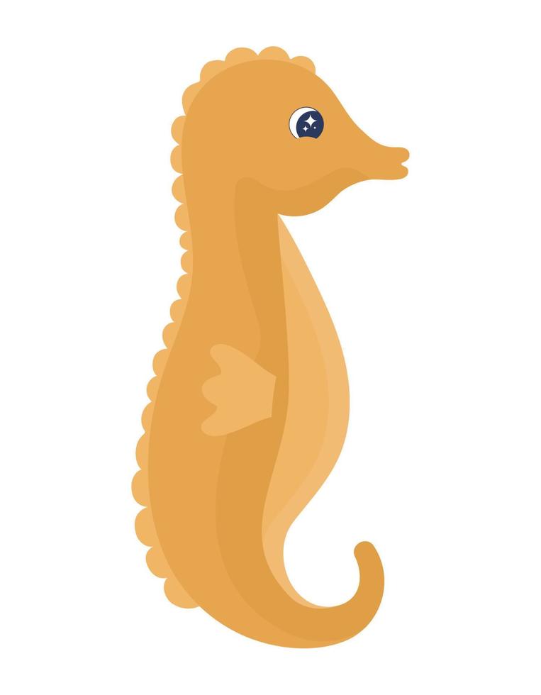 cute seahorse design vector