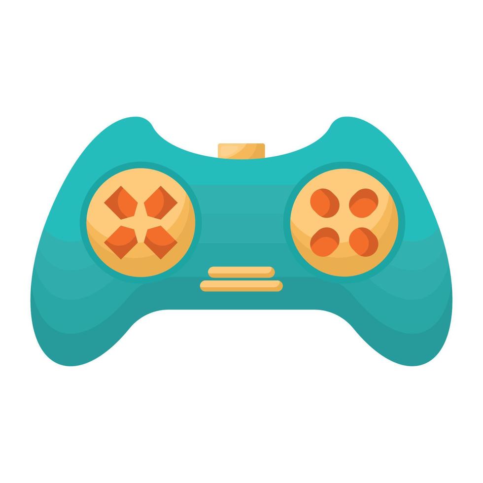 blue video game control vector