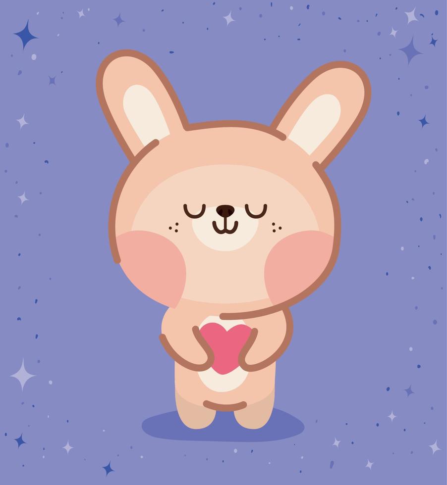 happy bunny poster vector