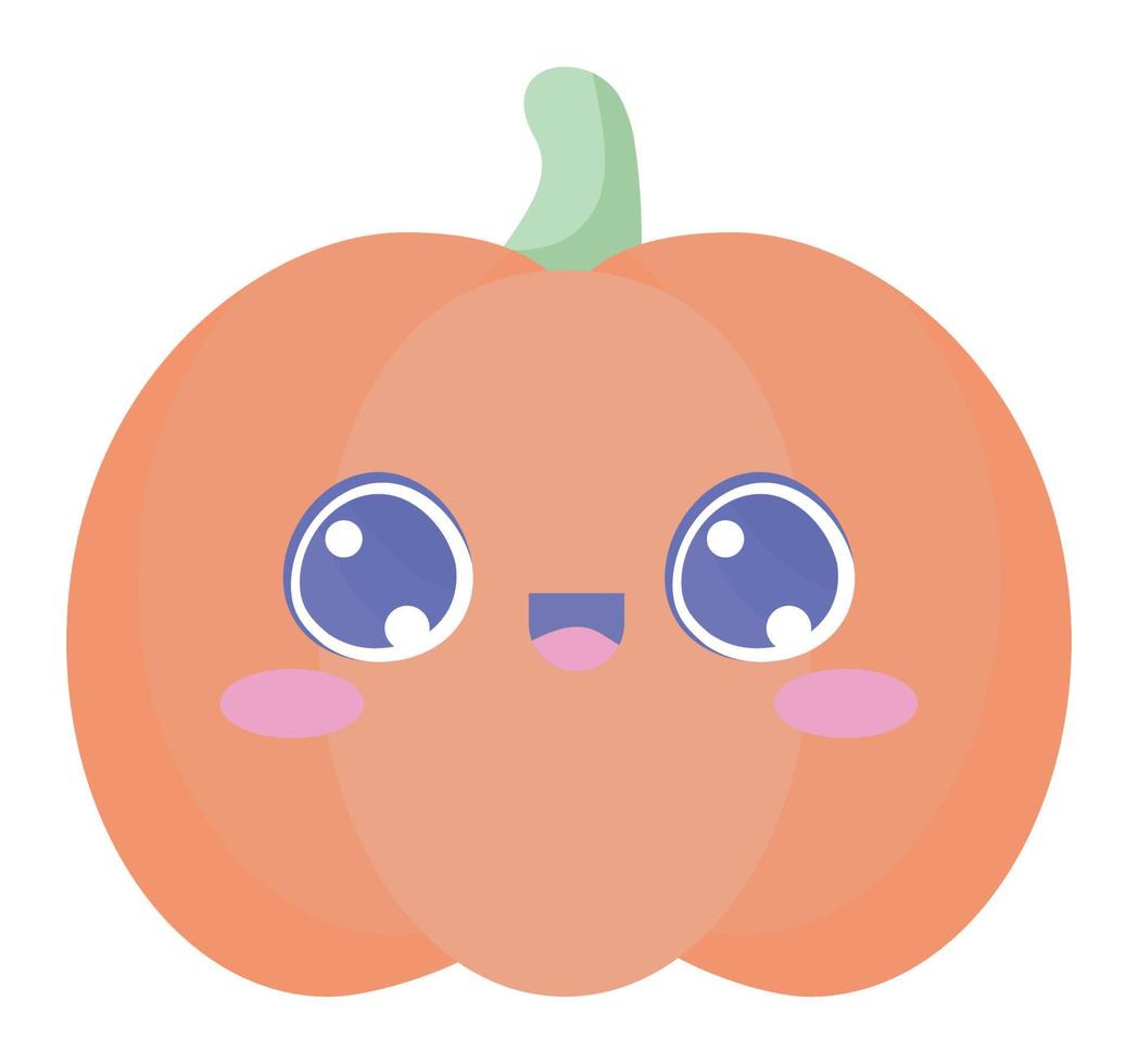 contento calabaza diseño vector