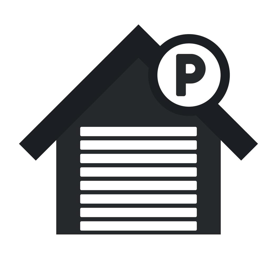 parking garage design vector